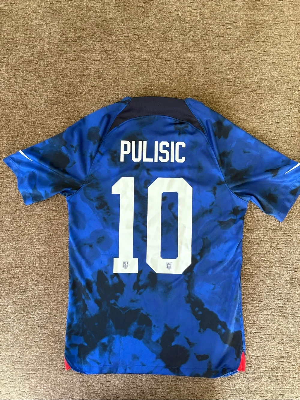 Christian Pulisic US Men's National Soccer Team Nike 2022 Away Jersey Men small